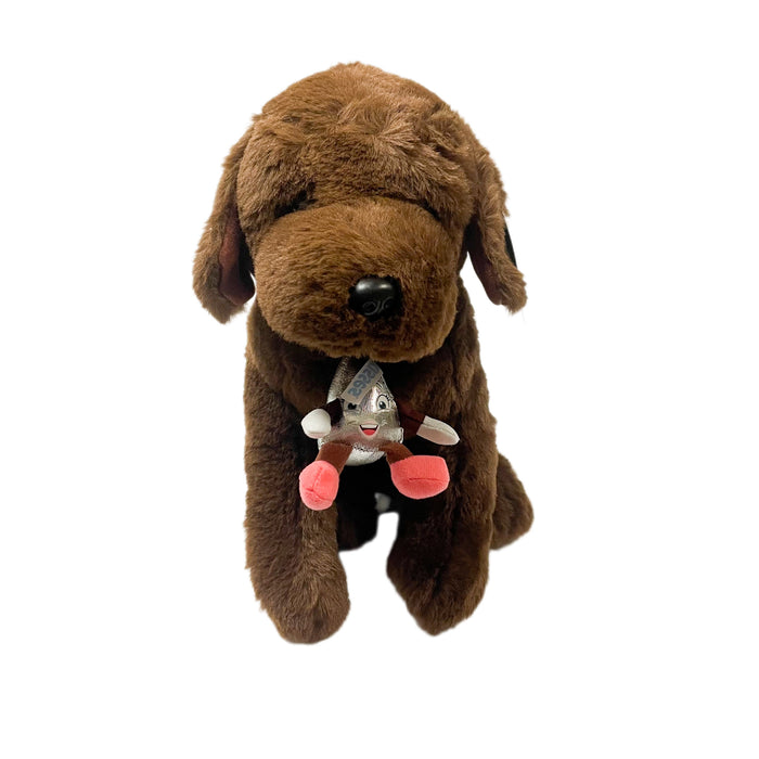 Hersheypark Chocolate Lab Character Charm Plush