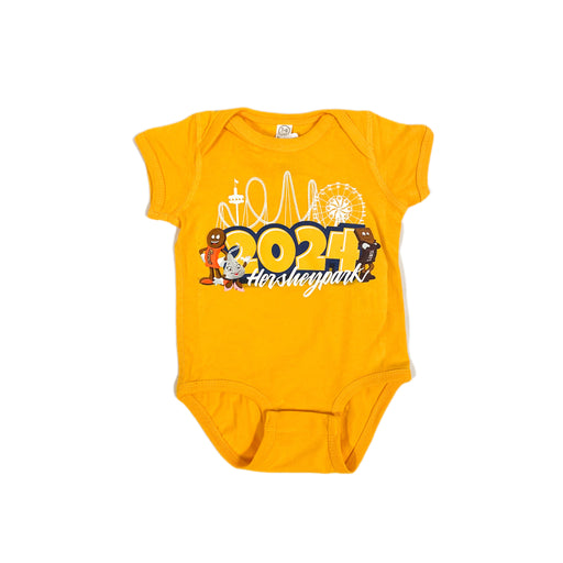 2024 Character Yellow Infant Onesie