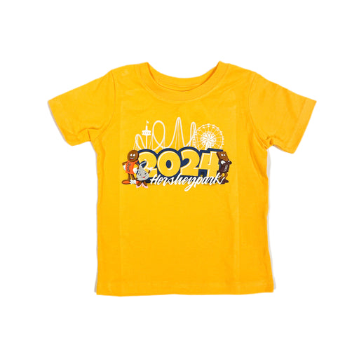 2024 Character Yellow Toddler T-Shirt