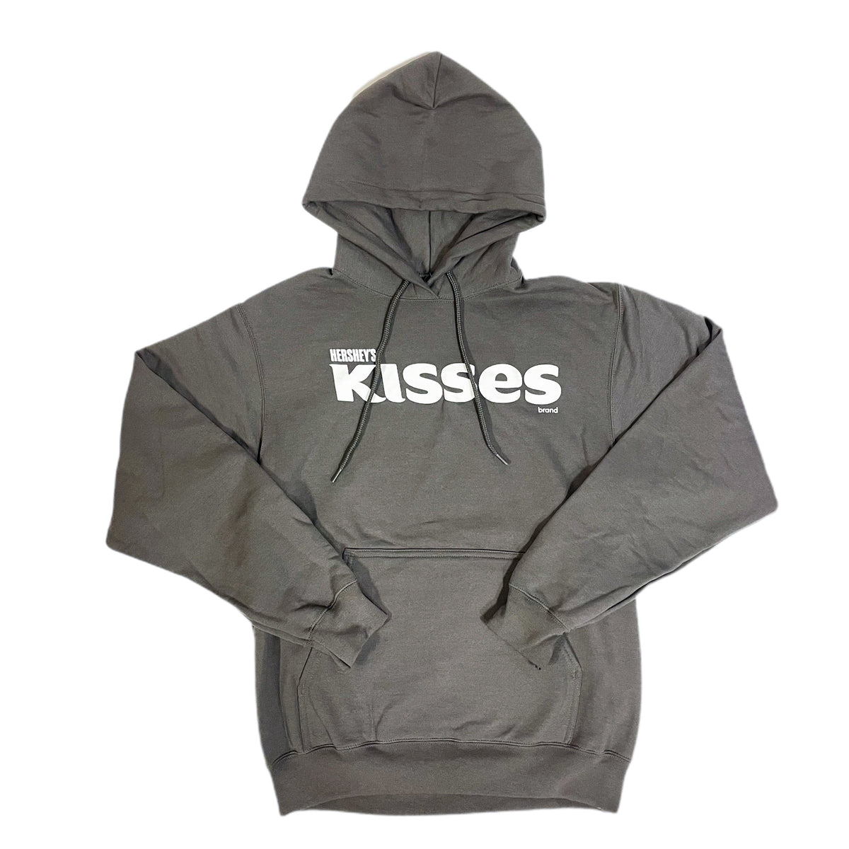 キスチョコ　kisses パーカーフード付き　グレー　灰色　トップス　スウェット キスチョコ kisses パーカーフード付き グレー 灰色 トップス