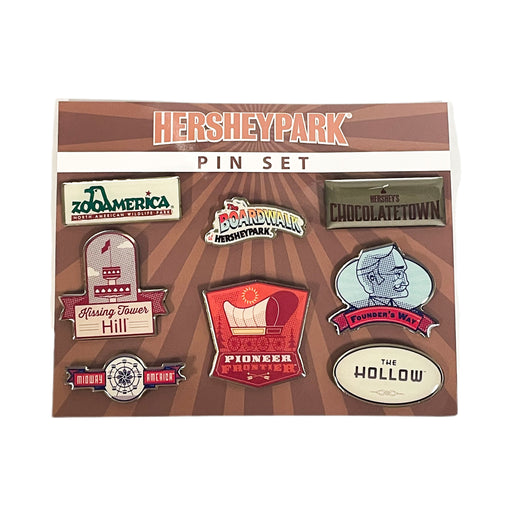 Hersheypark Regions Pin Set
