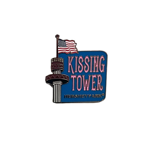 Hersheypark Kissing Tower Pin