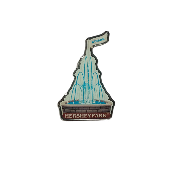 Hersheypark Kisses Fountain Pin