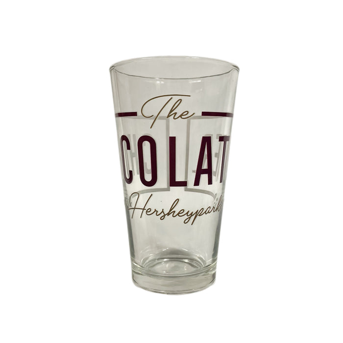 Hersheypark The Chocolatier Pint Glass