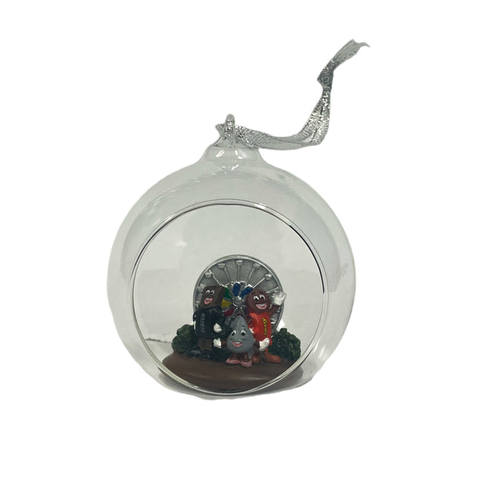 Hersheypark Character Glass Ball Ornament