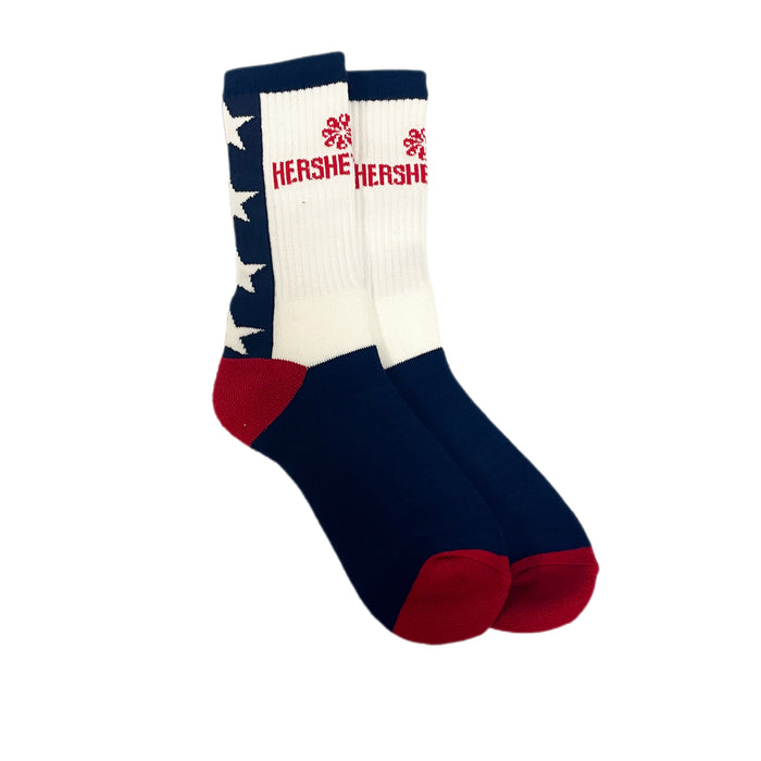 Hersheypark Americana Stars Socks