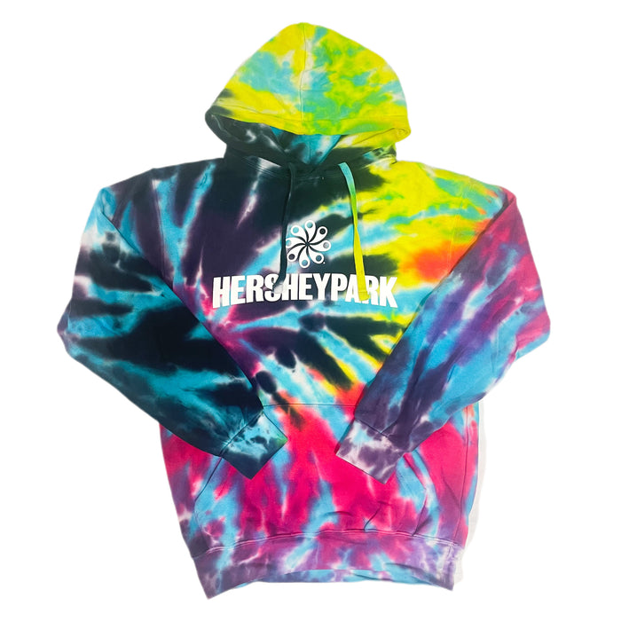 Hersheypark Flashback Logo Tie Dye Sweatshirt