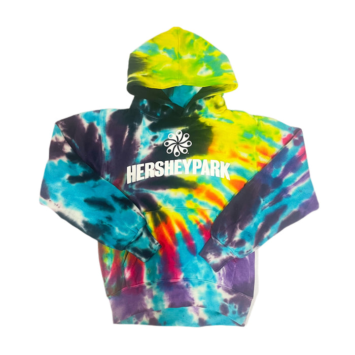 Hersheypark Flashback Logo Tie-Dye Youth Sweatshirt