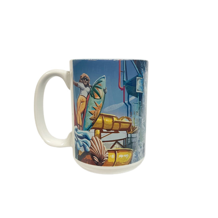 Hersheypark Boardwalk Artwork Mug