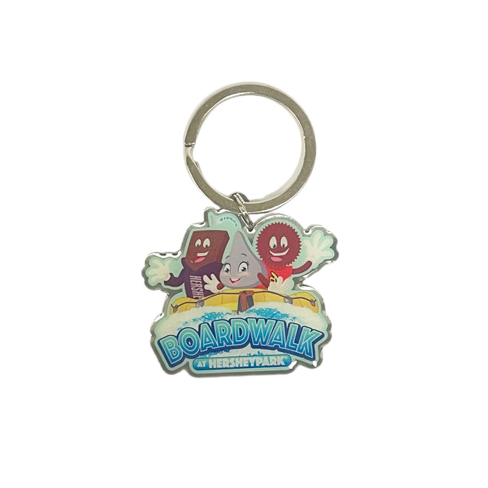 Hersheypark Boardwalk Characters Keychain