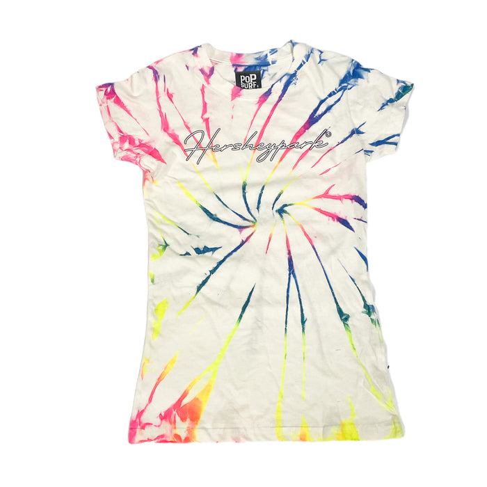 Hersheypark Tie-Dye White Swirl T-Shirt