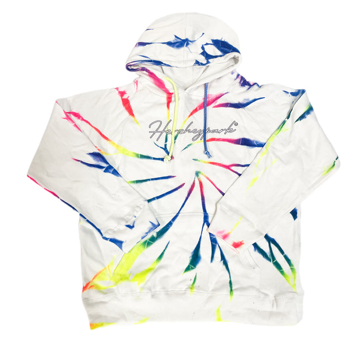 Hersheypark White Swirl Tie-Dye Sweatshirt