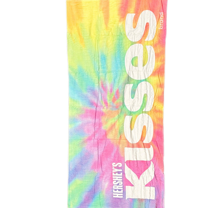 Hersheypark Kisses Cosmic Tie-Dye Towel