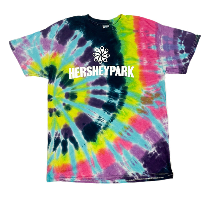 Hersheypark Flashback Logo Tie-Dye T-Shirt