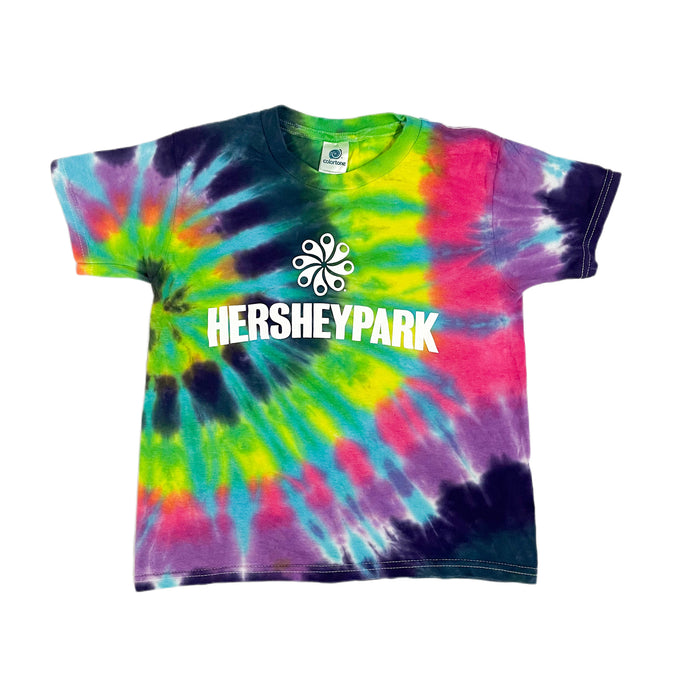 Hersheypark Flashback Logo Tie-Dye Youth T-Shirt