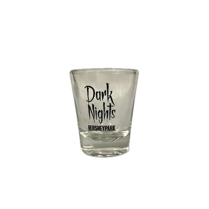 Hersheypark Dark Nights Logo Shot Glass