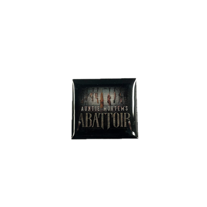 Hersheypark Dark Nights Auntie Mortem's Abattoir Pin