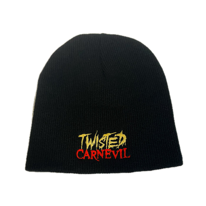 Hersheypark Dark Nights Twisted Carnevil Beanie