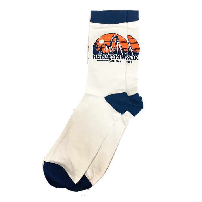 Hersheypark Retro Coaster Sunset Socks