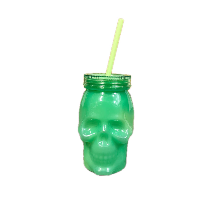 Hersheypark Dark Night Color Changing Skull Cup