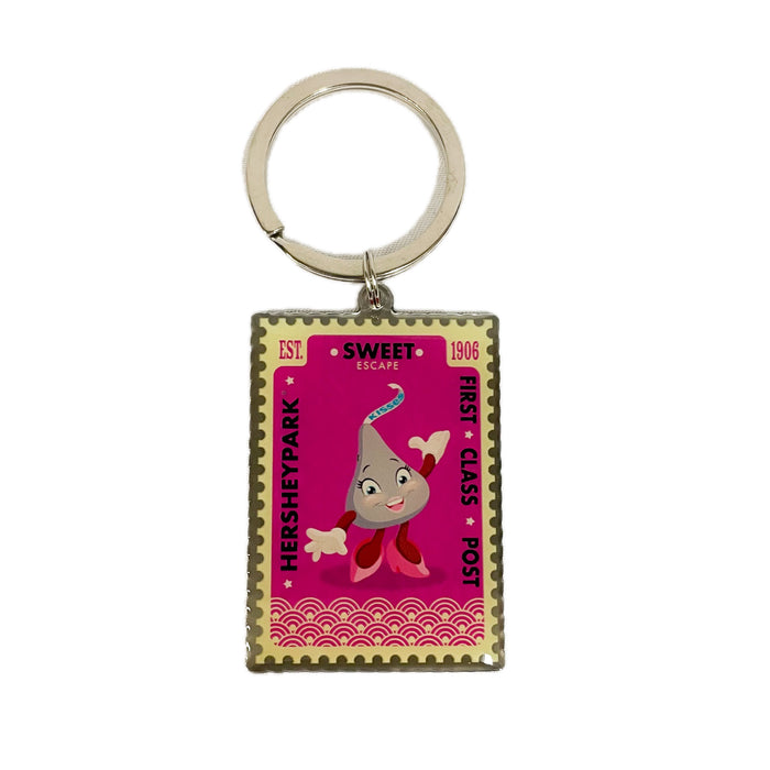 Hersheypark HERSHEY'S KISSES Character Stamp Keychain