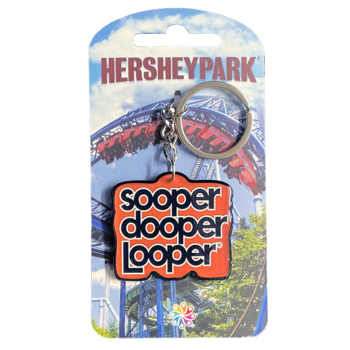 Hersheypark Coaster Keychains