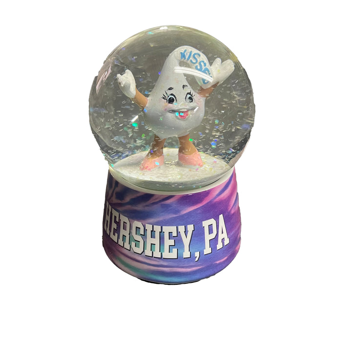 Hersheypark Pastel MISS KISS Character Snow Globe