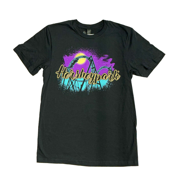 Hersheypark Night Sky Adult T-Shirt