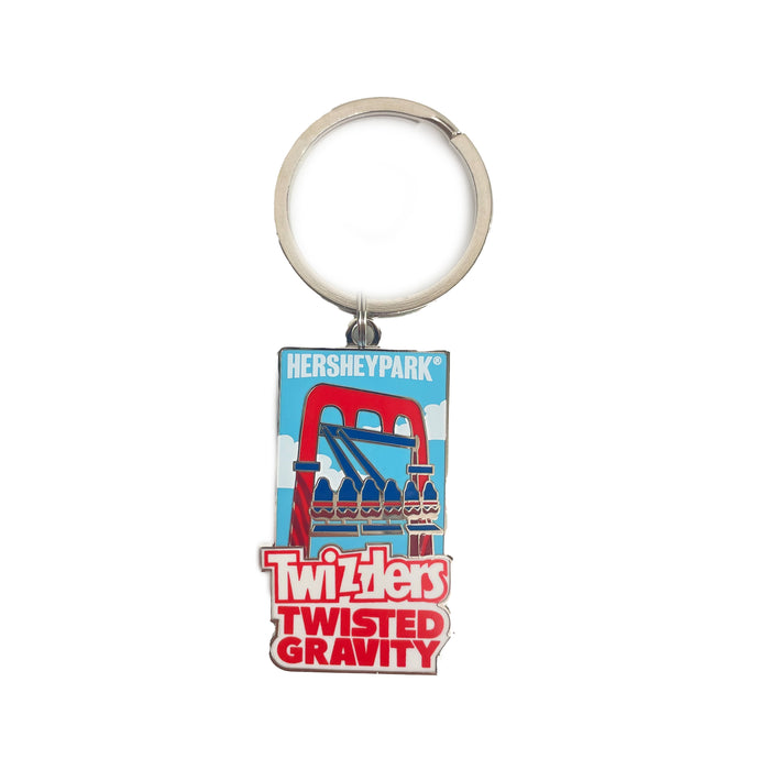 Hersheypark Twizzlers Twisted Gravity Keychain