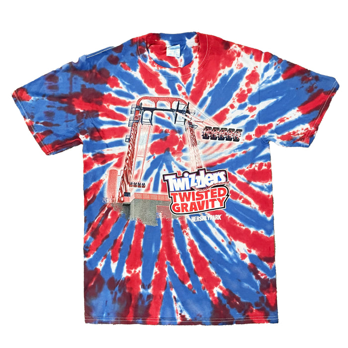 Hersheypark Twizzlers Twisted Gravity Tie Dye T-Shirt