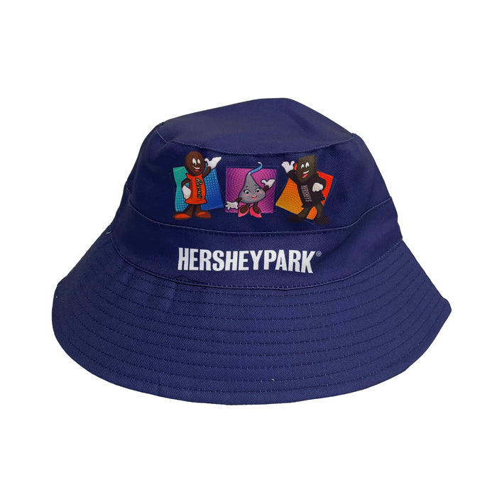 Hersheypark Character Tiles Reversible Bucket Hat