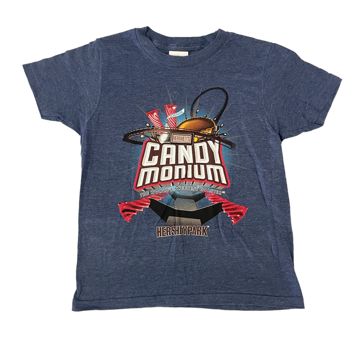 Hersheypark Candymonium Navy Youth T-Shirt