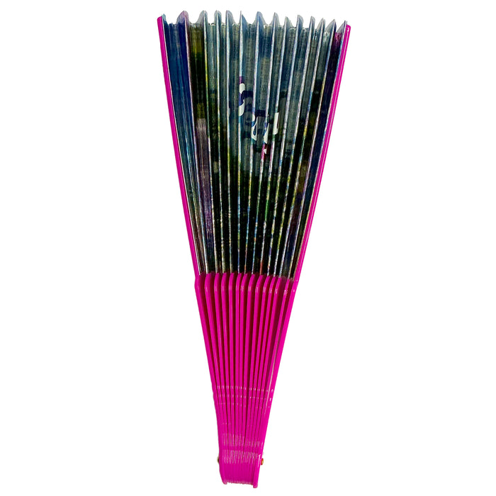 Hersheypark Rainbow Glimmer Hand Fan